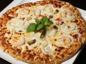 Seafood Pizza