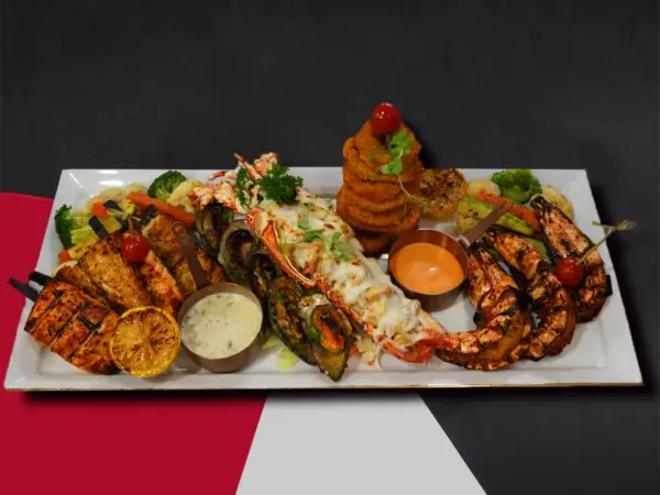 Assortment of Grilled Seafood